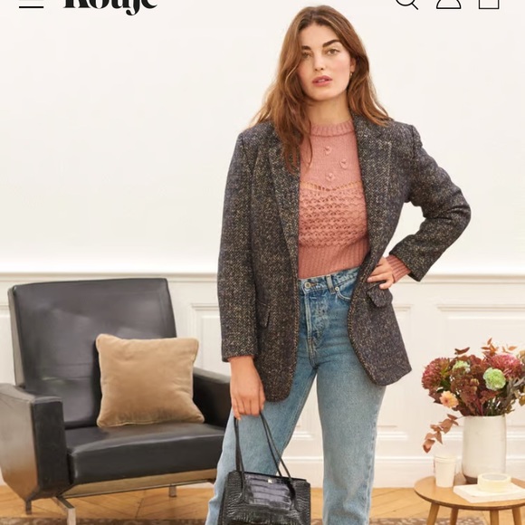 ROUJE Oversized Jacket NWT - Picture 2 of 7